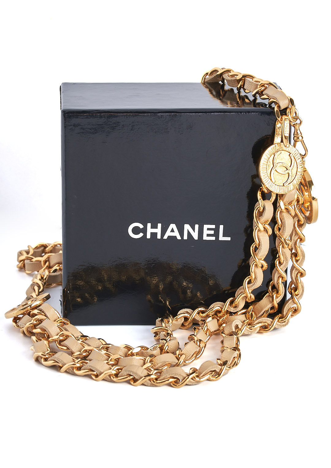 Uendelighed forberede værdi Vintage Chanel Belt - 1984