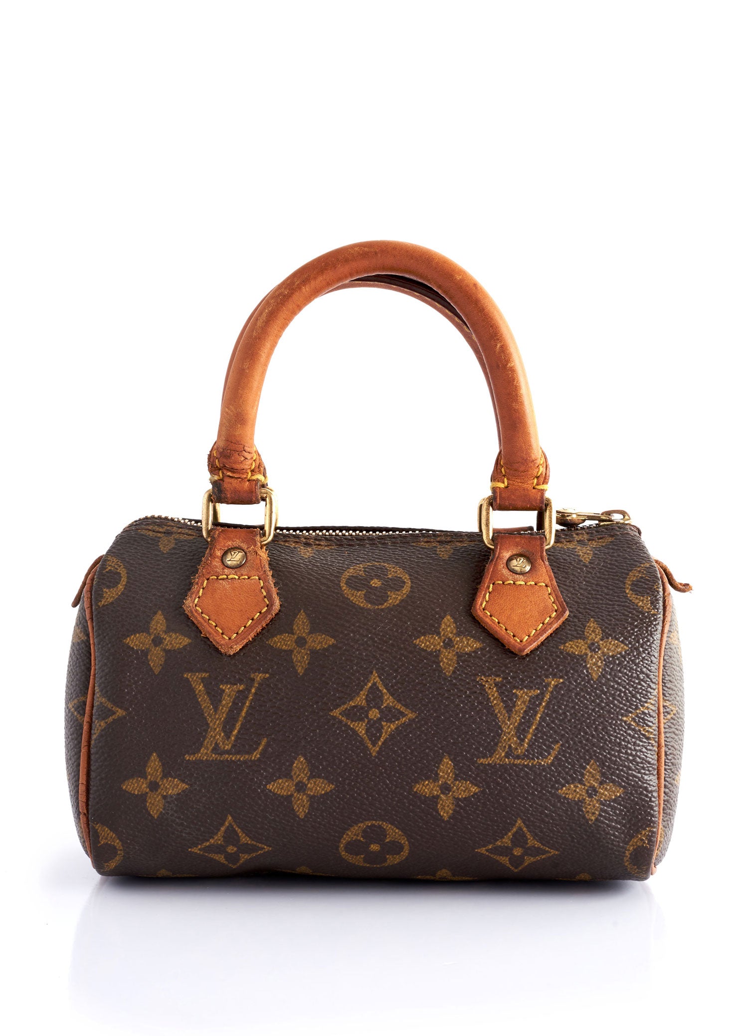 Louis Vuitton - Authenticated Nano Speedy / Mini HL Handbag - Leather Black Abstract for Women, Never Worn