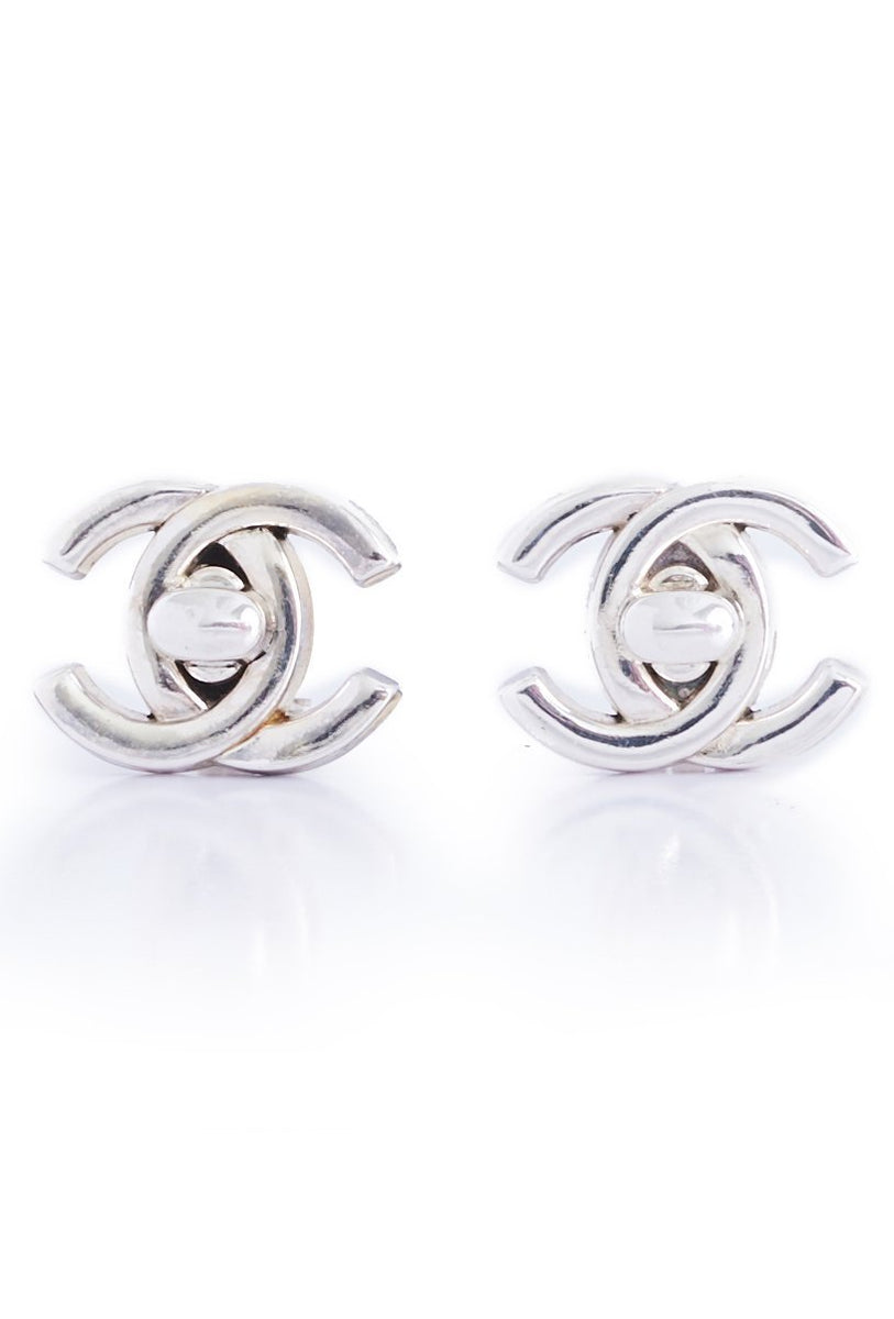 Chanel Turnlock Earrings