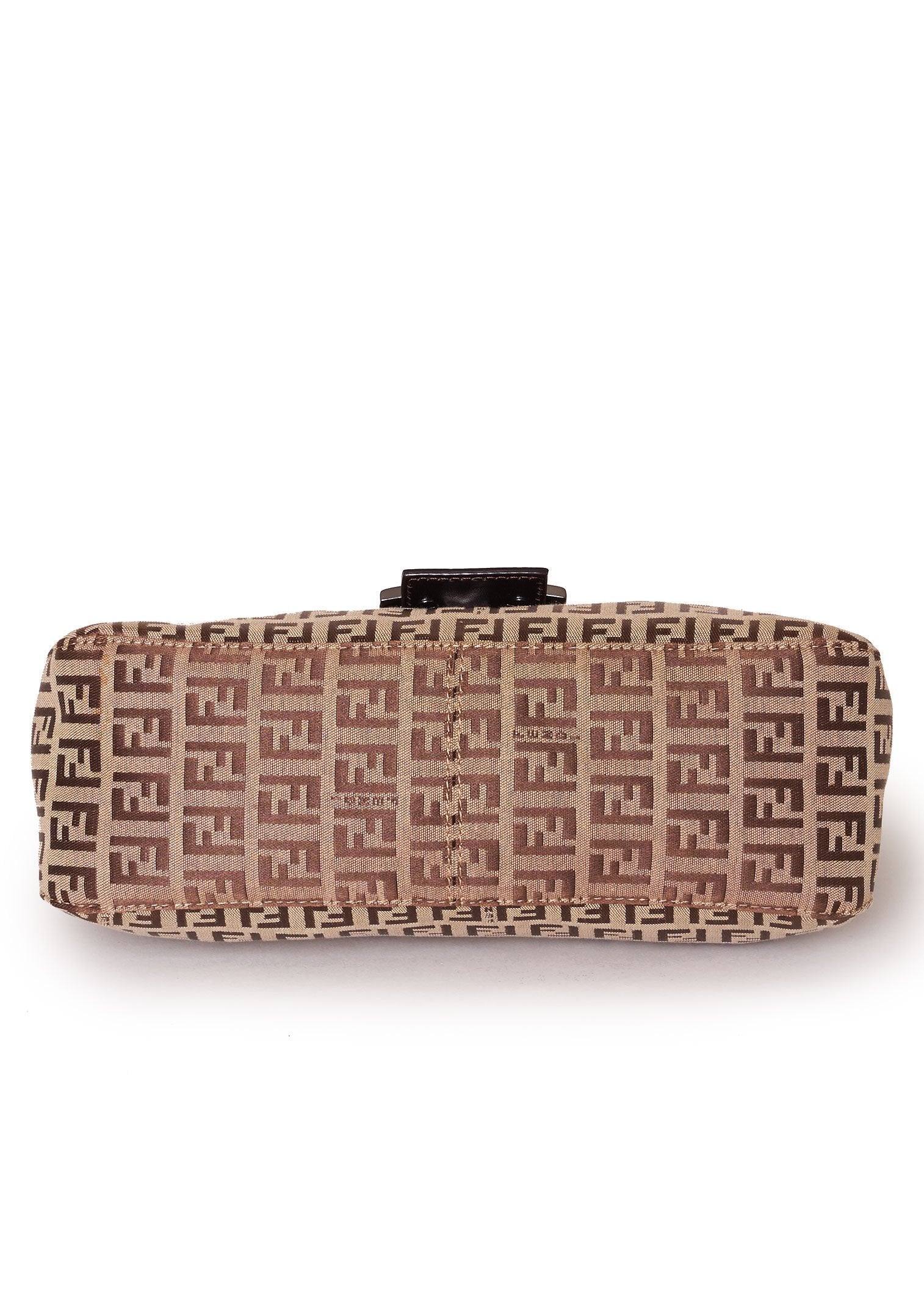 Fendi Zucchino Baguette Handbag - Parallel Luxury