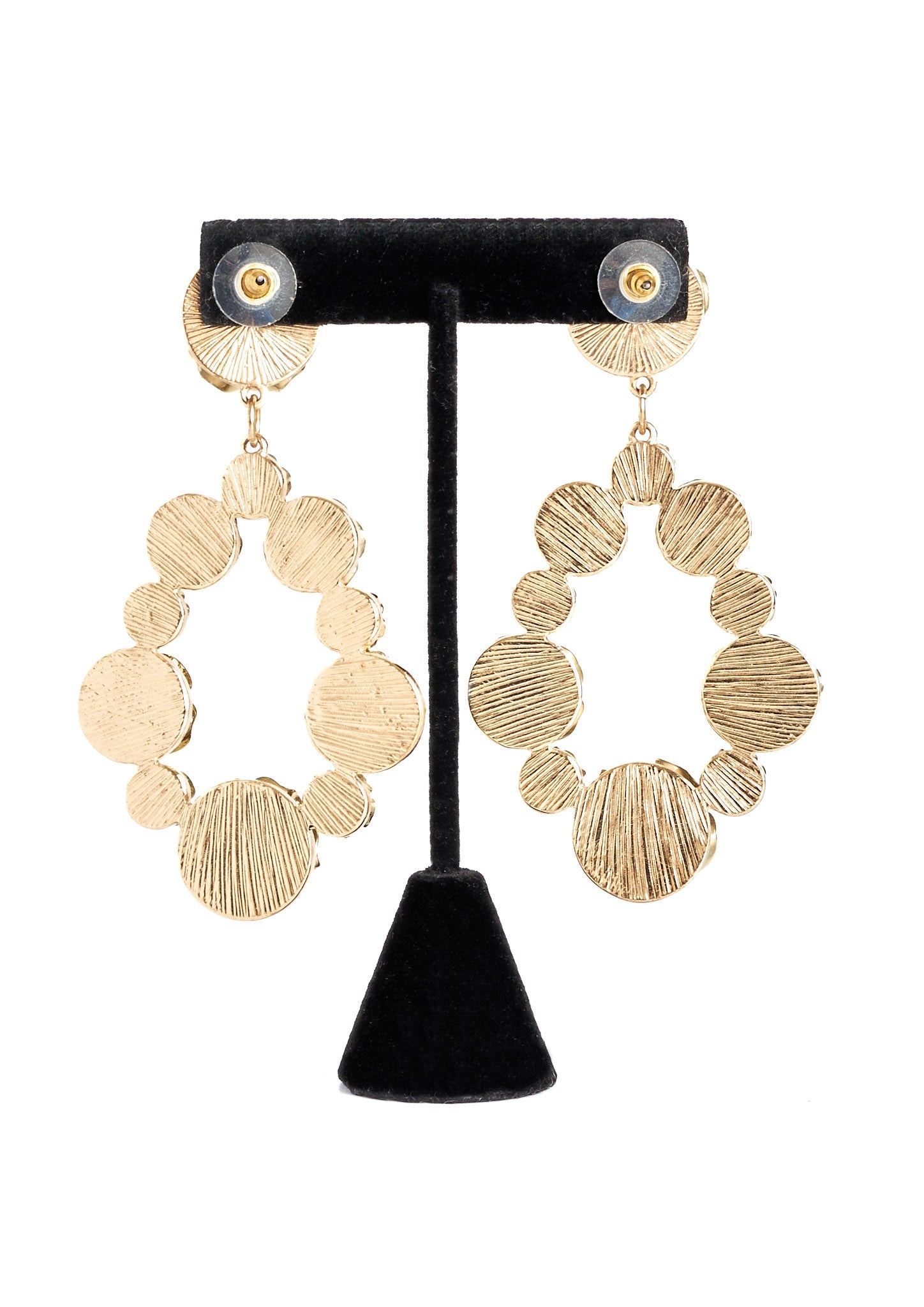 Gold Rose Earrings - Parallel Luxury