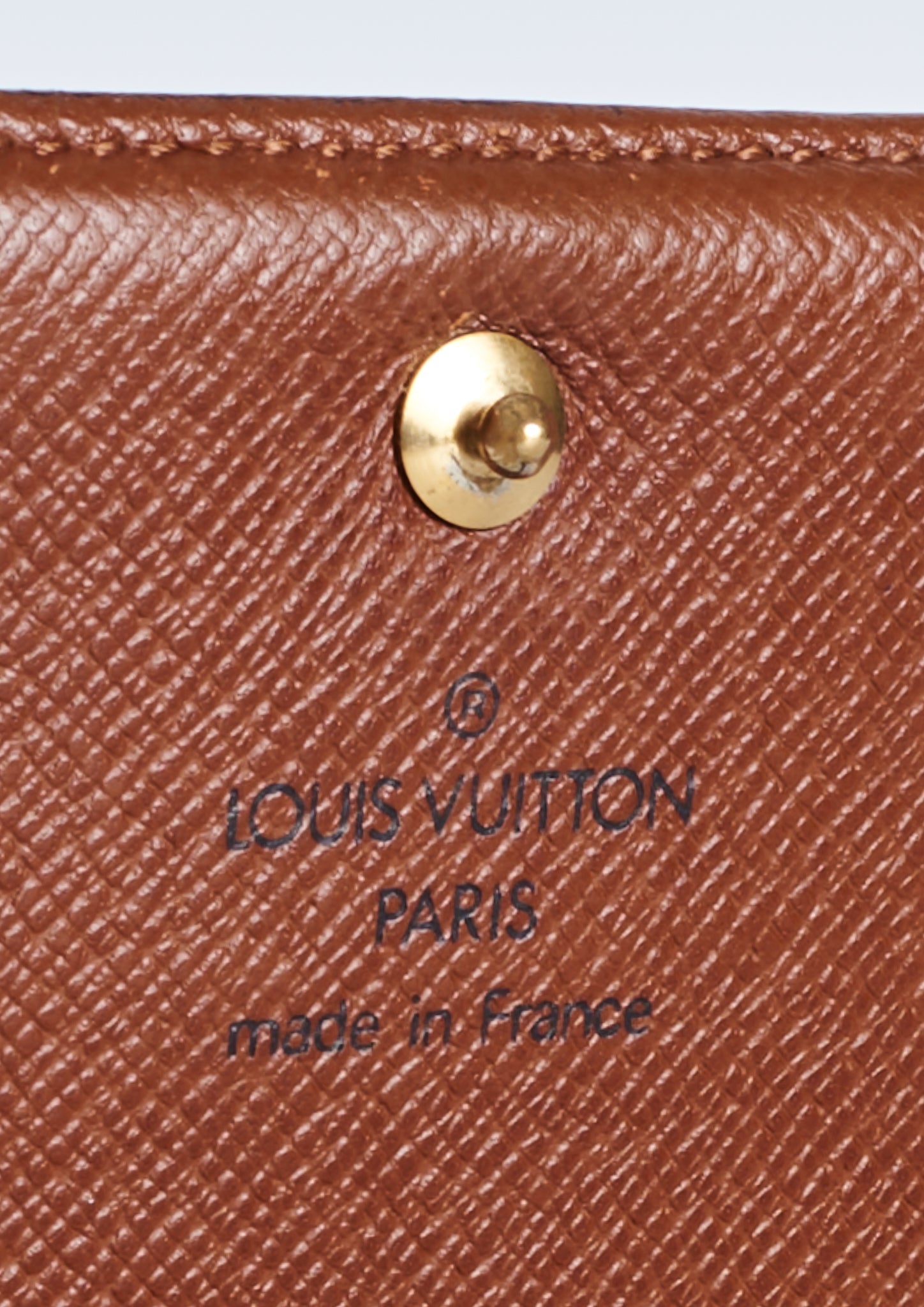 LOUIS VUITTON Monogram Porte-Monnaie Billet Wallet – Collections