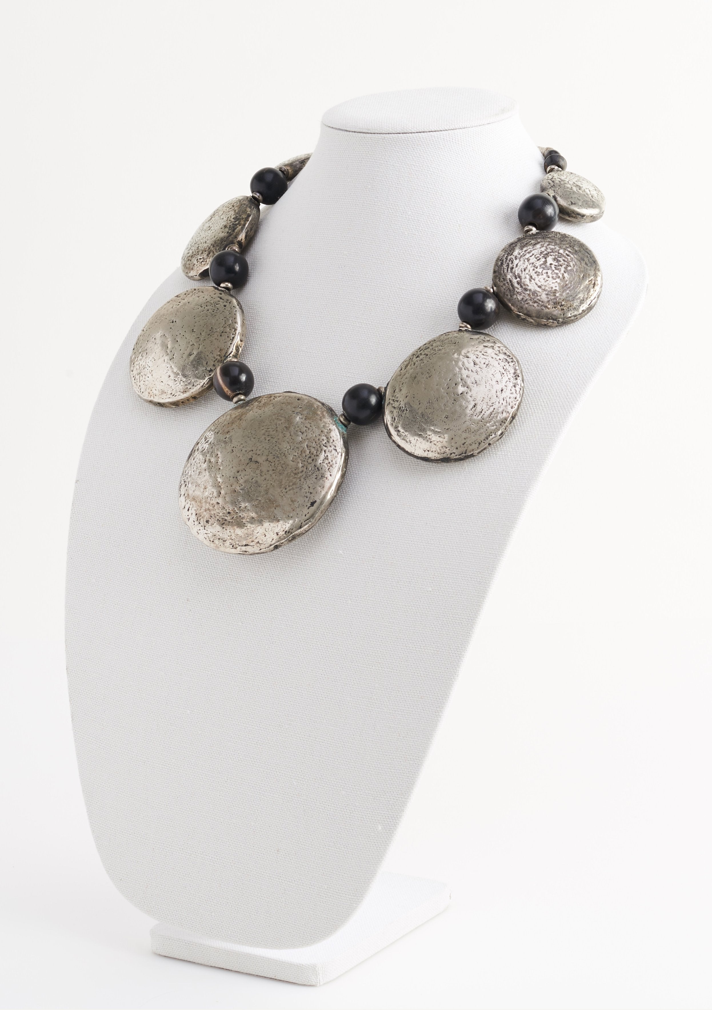 Statement Metal Necklace - Parallel Luxury