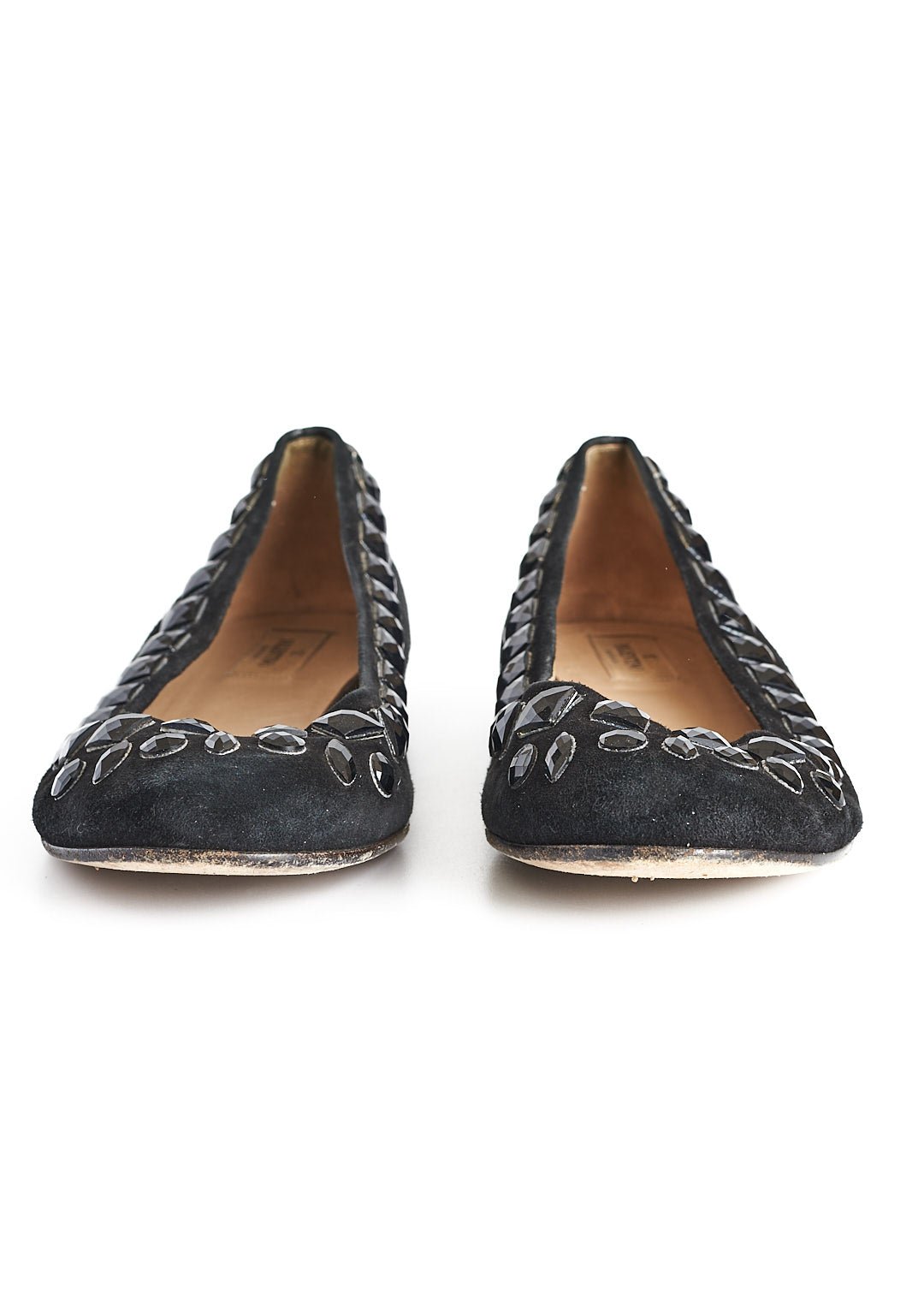 Valentino Crystal Flats 40 | 9.5 - Parallel Luxury